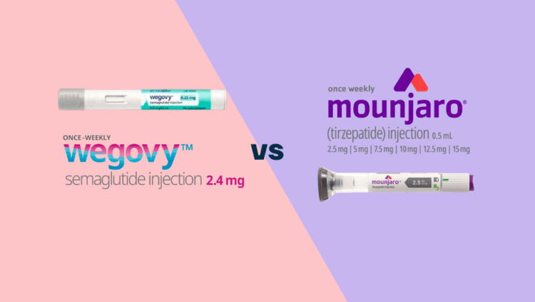 New research from the SURMOUNT-5 trial suggests that, on average, Mounjaro leads to more significant weight loss than Wegovy. Find out more here.