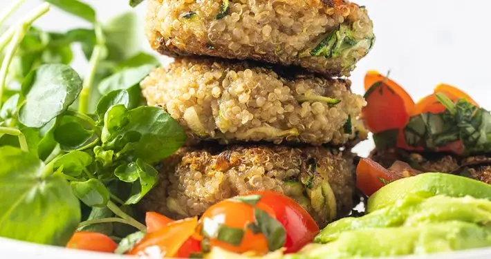Quinoa fritters