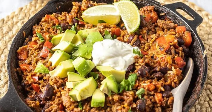 Mexican beef one pot