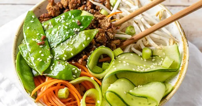 Pork rice bowls