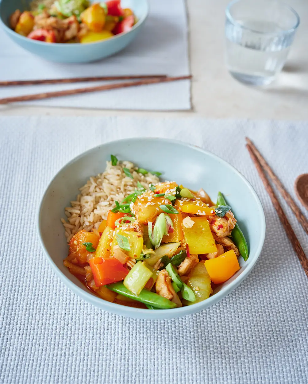 Sweet and sour chicken