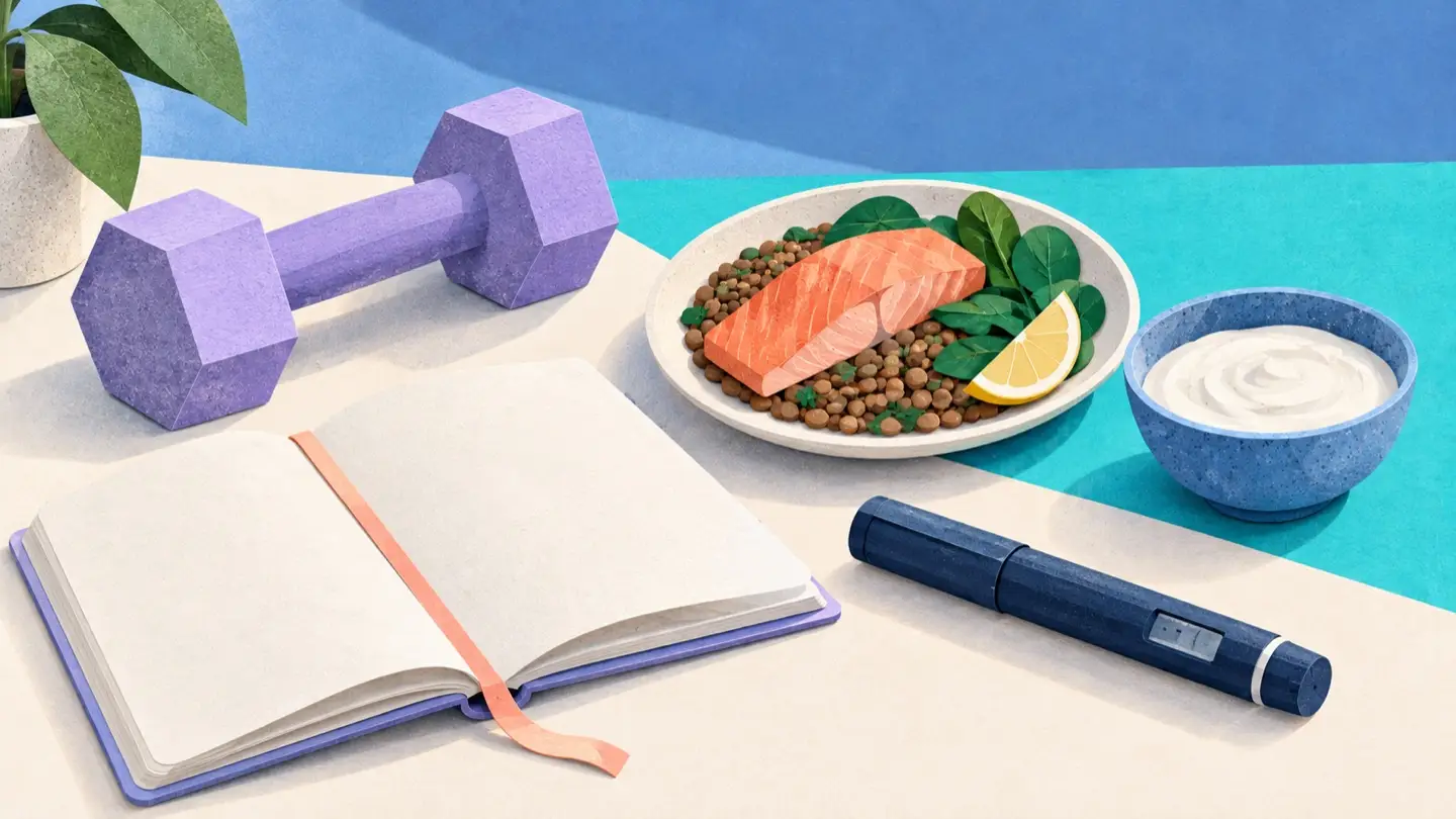 GLP-1 muscle and protein planner: maintain muscle while losing weight