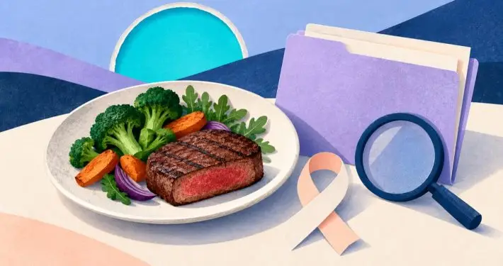 Does red meat cause cancer?