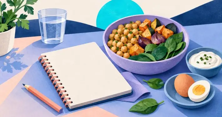 7-day vegetarian meal plan
