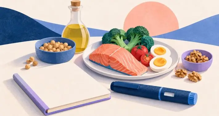 What diet works best with Ozempic?