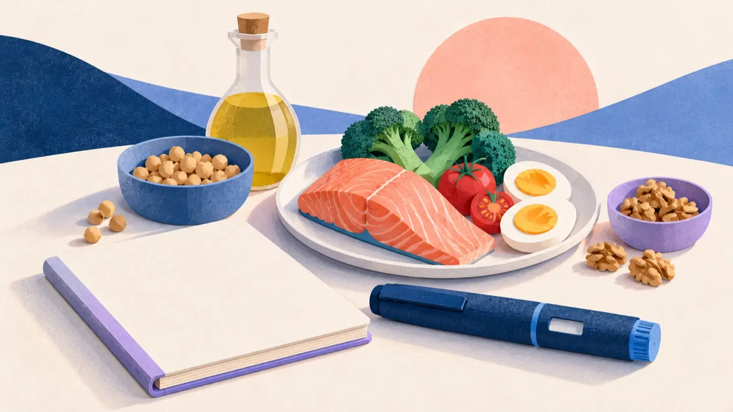 What diet works best with Ozempic?
