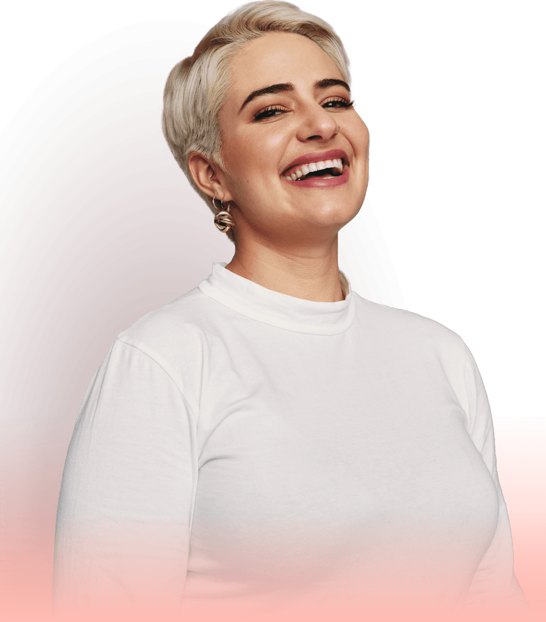 Woman enjoying healthy lifestyle