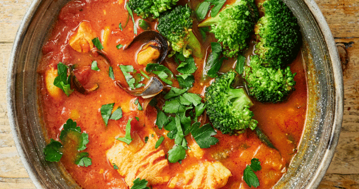 Mediterranean fish stew