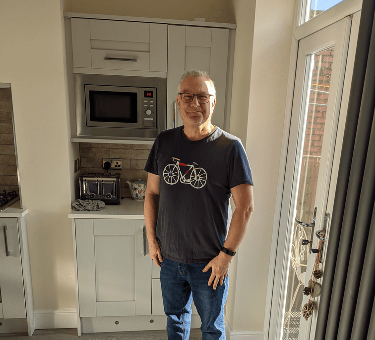 Darren: “I am calmer, nearly 2 stone lighter”