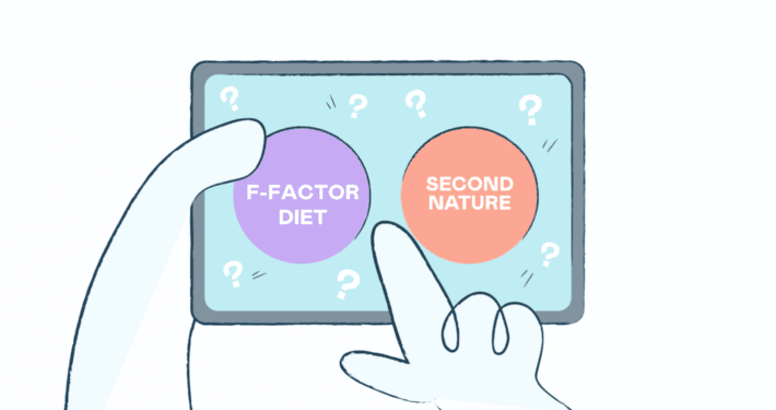 The F-Factor Diet vs Second Nature