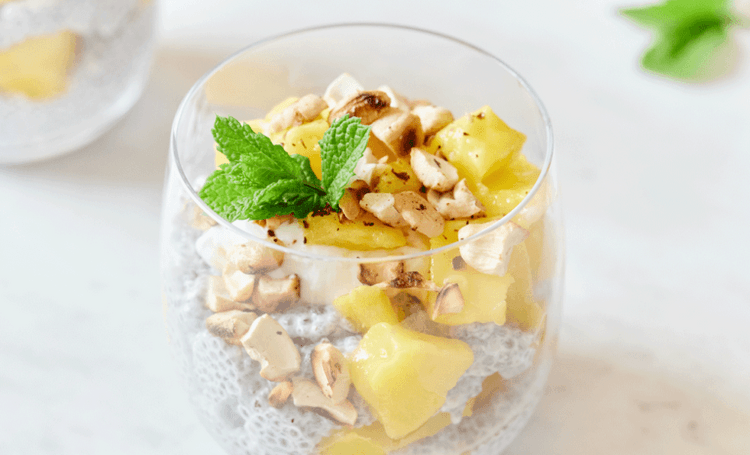 Want to get your day off the to the perfect start? Try our delicious plant-based chia pudding to keep your energy levels steady throughout the morning.