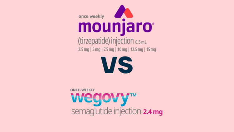 Wegovy & Mounjaro are weight loss injections approved for weight loss type 2 diabetes, but which one is better? Find out as we analyse the research.