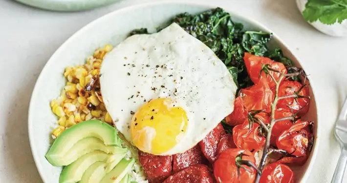 Chorizo breakfast bowl