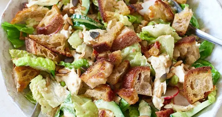 Coronation chicken salad