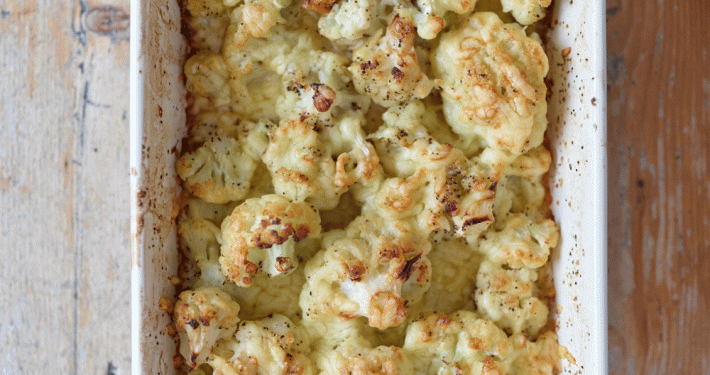 Quick cauliflower cheese