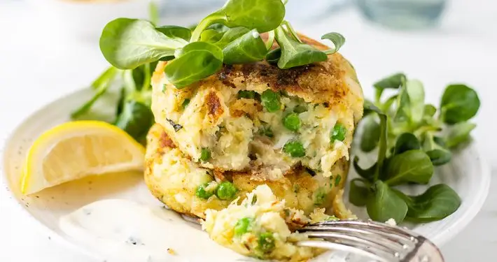 Smoked haddock fish cakes