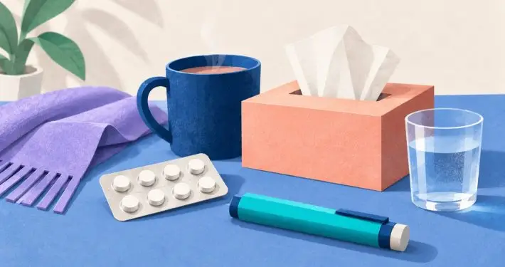 Can I take cold and flu tablets with Mounjaro?