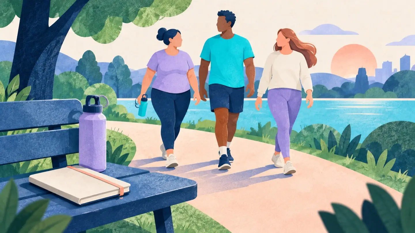 Forming healthy habits with friends and family