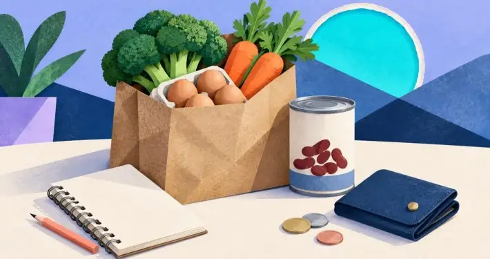Grocery shopping on a budget