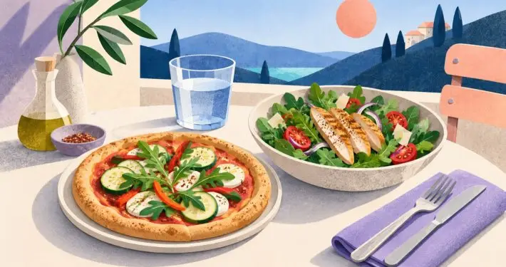 The healthiest Pizza Express menu options