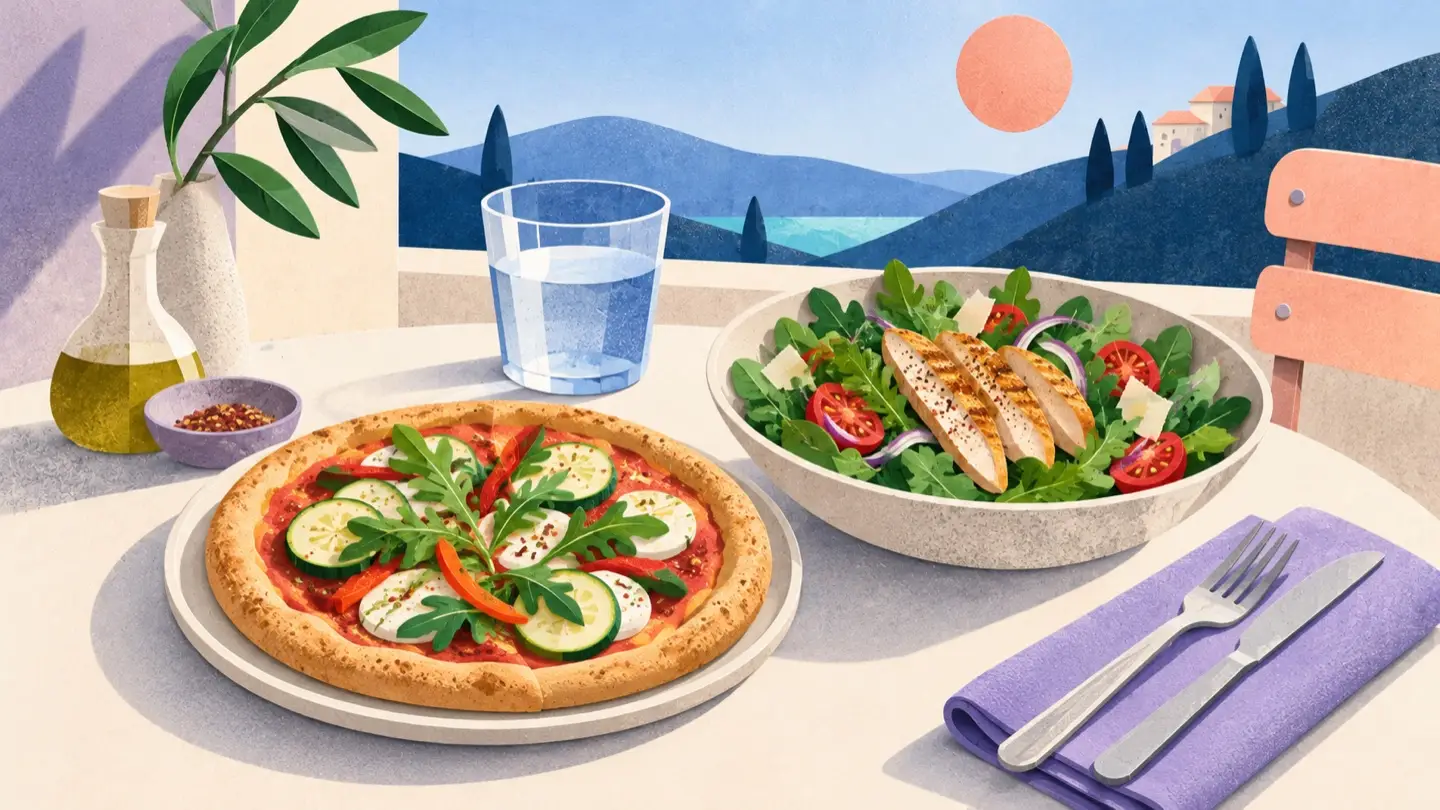 The healthiest Pizza Express menu options