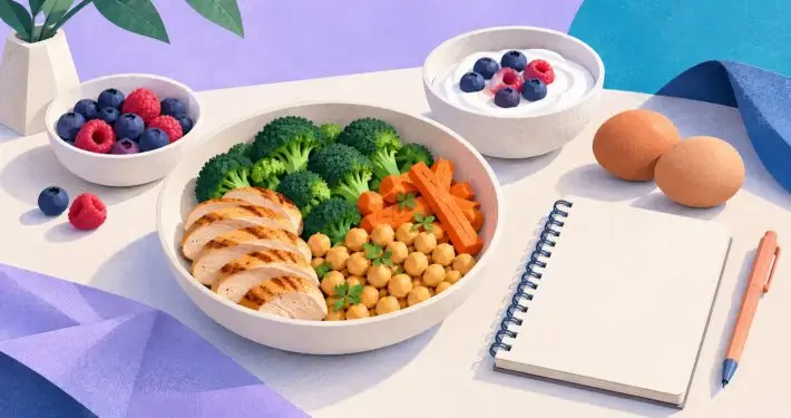 Low-carb meal plan