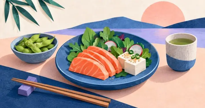 The healthiest options at Japanese and Sushi restaurants