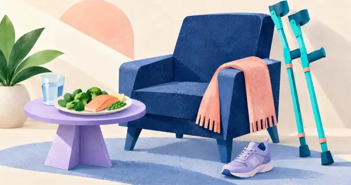 Weight gain after a knee or hip replacement: why it happens and how to lose it