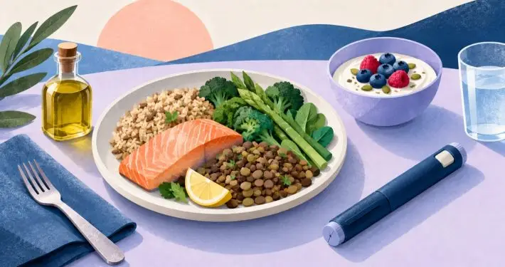 What diet works best with Wegovy?